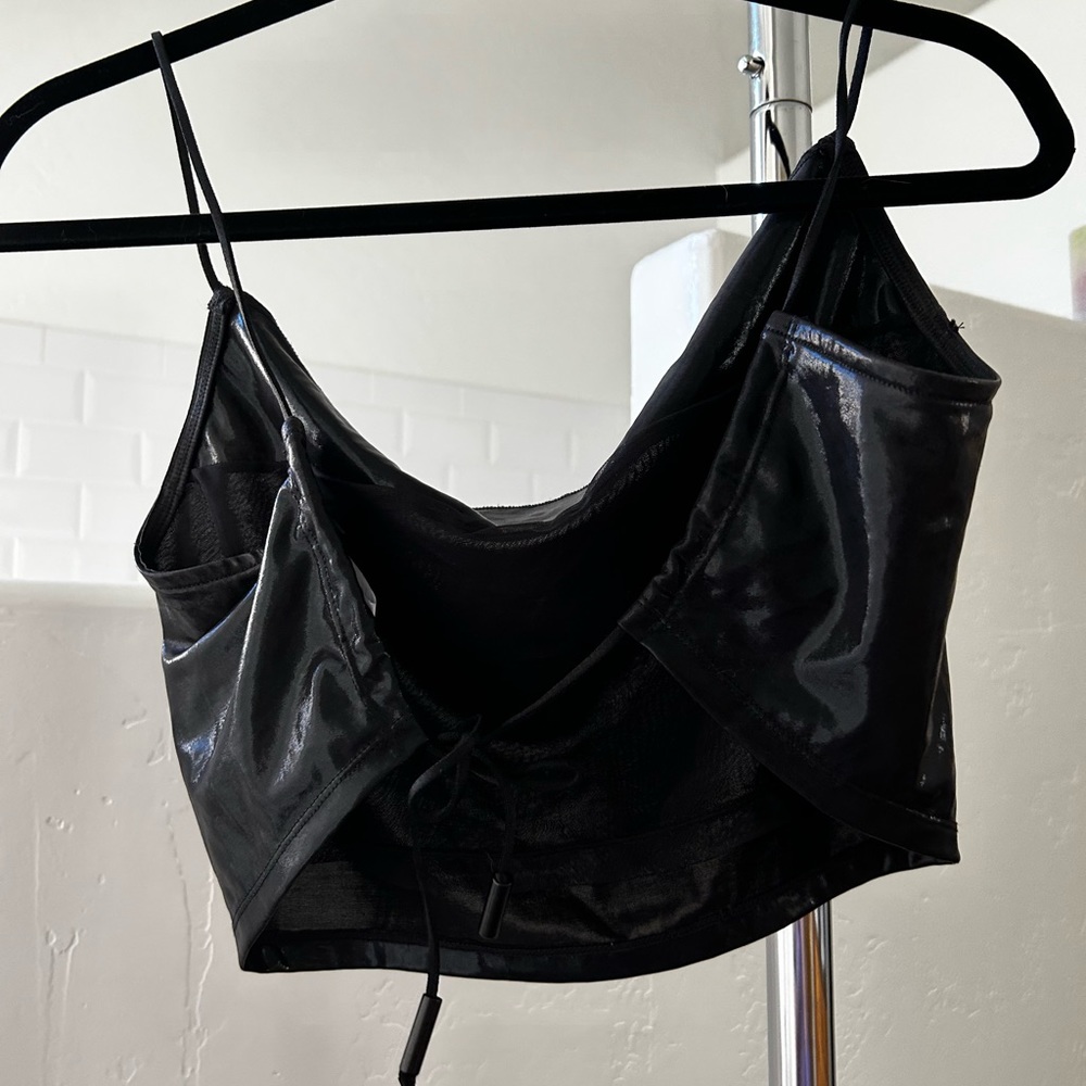 Revolve POSTER GIRL brand black top - Size Small - Picture 6 of 10